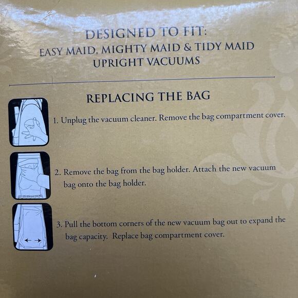 FULLER BRUSH CO. 6 (SIX) GENUINE HEPA MEDIA BAGS ITEM FBH-6 - Picture 4 of 5